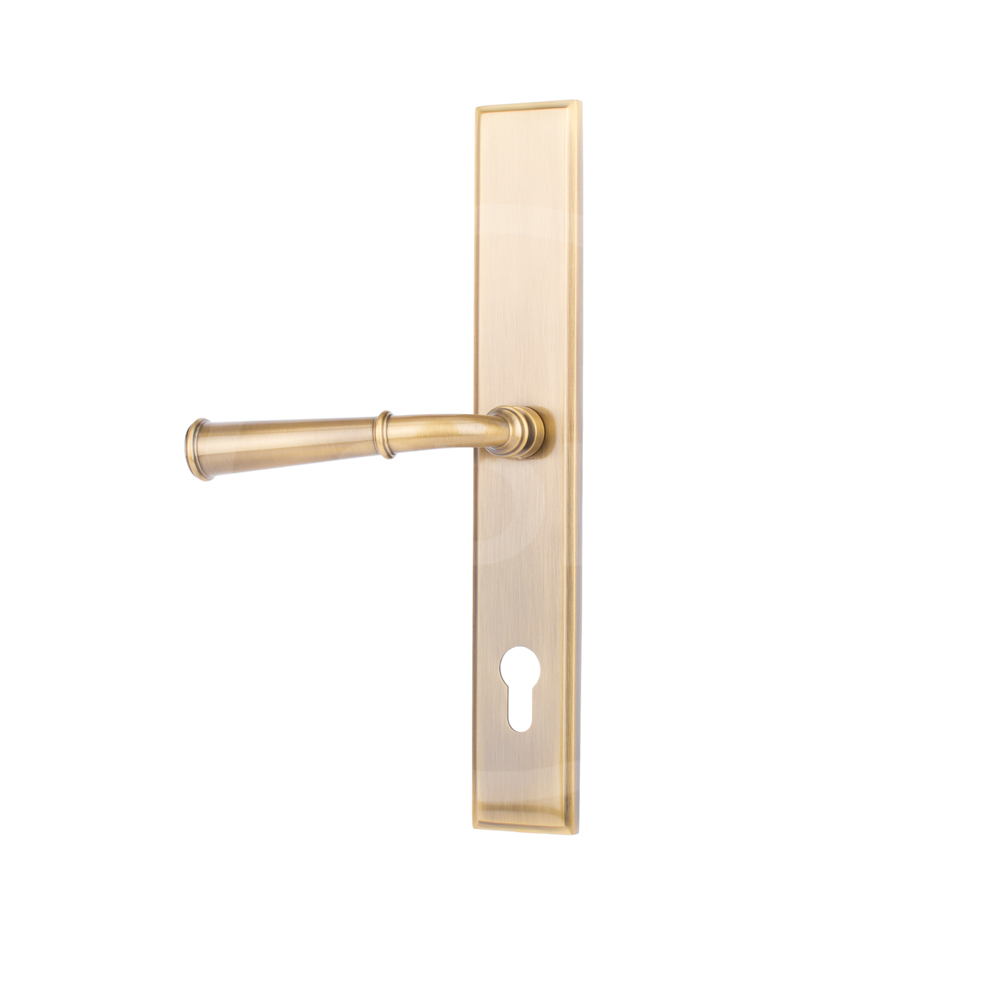 Heritage Brass Verve Multipoint Door Handle (Left Hand) - Antique Brass - (Sold in Pairs)
